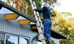 Gutter and drain frost-free