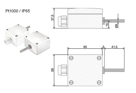 Pt1000 buitensensor| Pt1000-0893