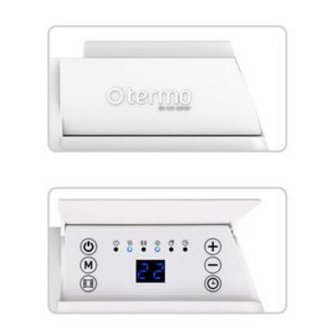 Electric wall radiator| Termo | Steel