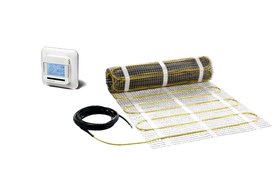 Floor heating mat + OCD4 thermostat| Mat 3mm + sensor